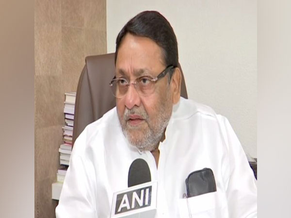 Maharashtra Cabinet Minister Nawab Malik speaking to ANI in Mumbai on Wednesday. Photo/ANI