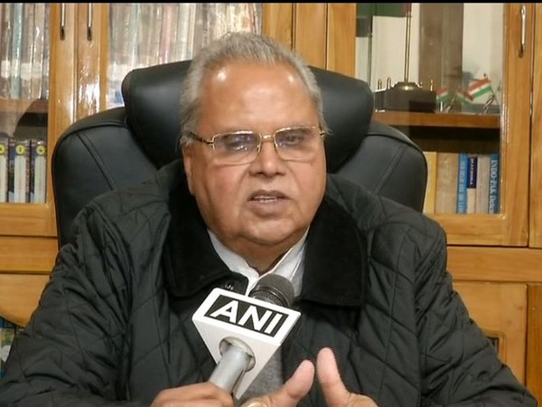 Jammu and Kashmir Governor Satya Pal Malik. File photo/ANI