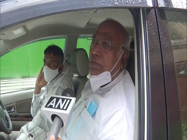 LoP in Rajya Sabha Mallikarjun Kharge. (Photo/ ANI)