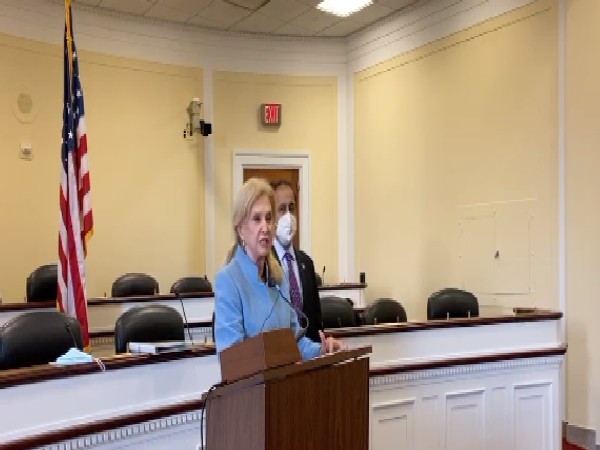 US Congresswoman Carolyn B Mahoney.