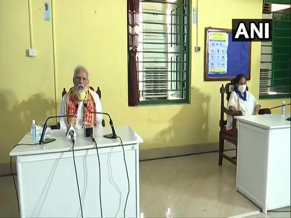 Prime Minister Narendra Modi announced Rs 1,000 crore relief package for West Bengal on Friday. [Photo/ANI]
