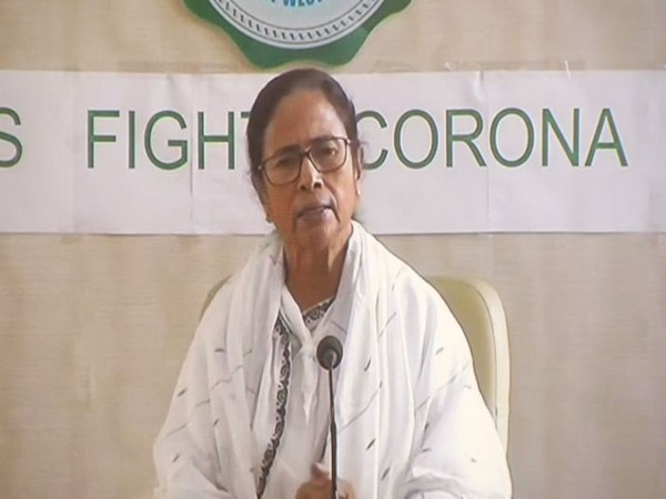 West Bengal Chief Minister Mamata Banerjee speaking at a press conference in Nabanna on Tuesday. Photo/ANI