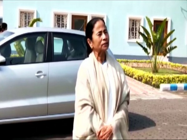 West Bengal Chief Minister Mamata Banerjee speaking to reporters in Howrah on Monday. Photo/ANI