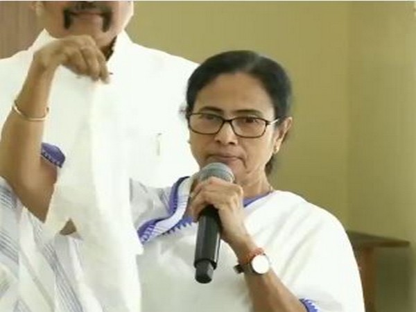 West Bengal CM Mamata Banerjee speaking on Friday. Photo/ANI