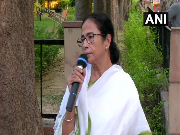 West Bengal Chief Minister Mamata Banerjee speaking to reporters after meeting with Prime Minister Narendra Modi in New Delhi on Wednesday.
