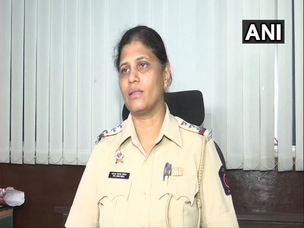 Kalpana Gadekar, senior Police Inspector speaking to reporters in Mumbai.