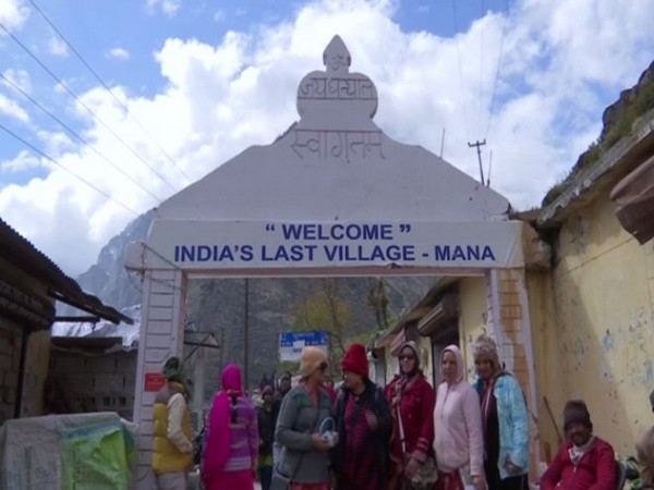 India's last villlage -- Mana. Photo/ANI