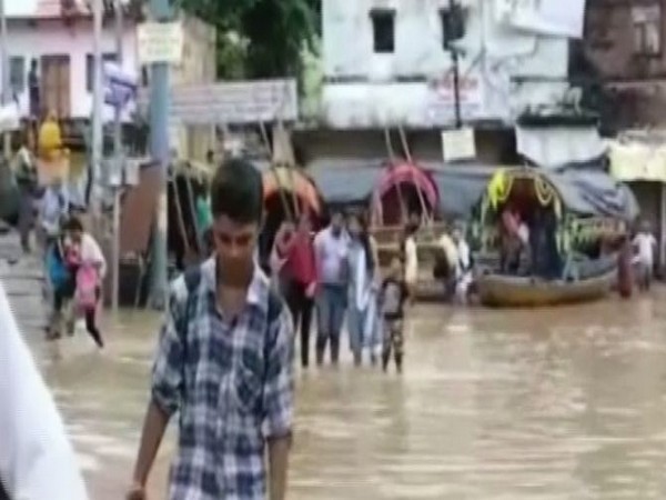 Visaul from Chitrakoot floods