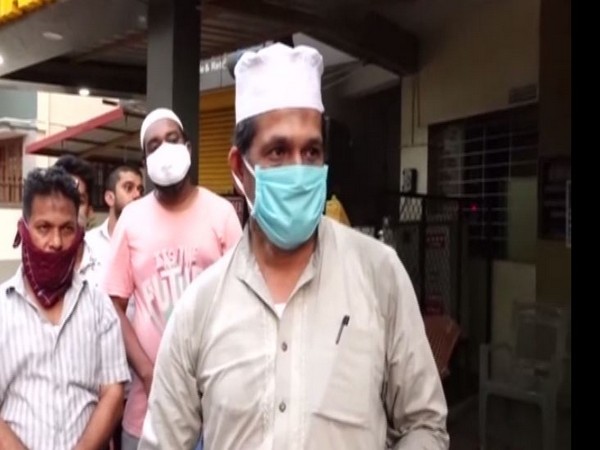 Man who got discharged from the Mangaluru hospital. Photo/ANI