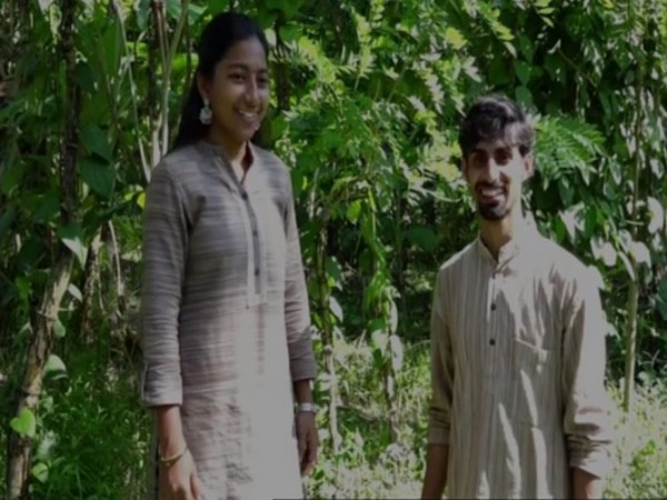 Akshatha Kudla and Chethan Koppa. Photo/ANI