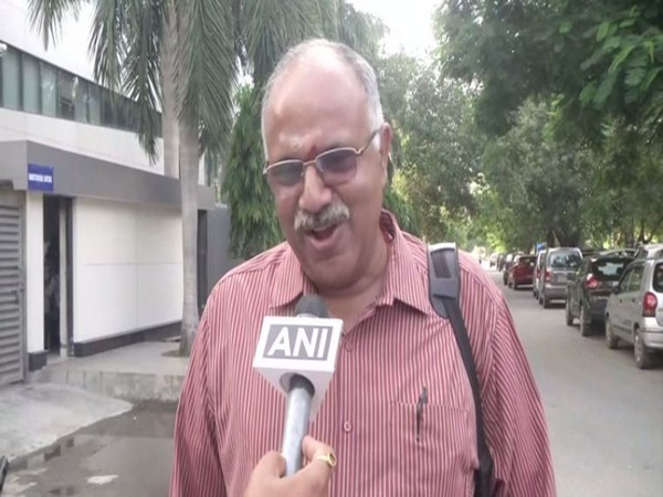 Former under-secretary in Home Ministry, RVS Mani, speaking to ANI. Photo/ANI