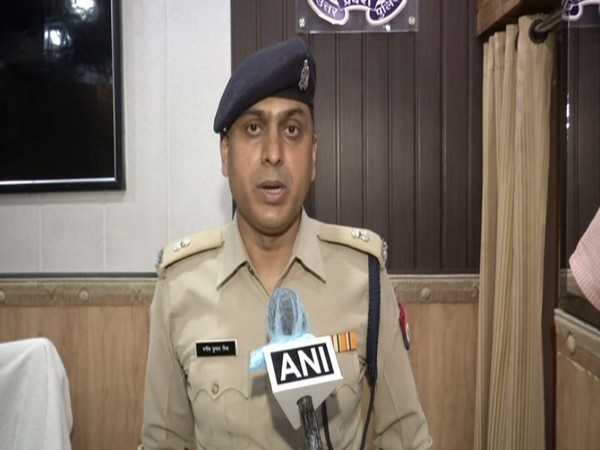 SP City, Ghaziabad, Manish Mishra speaking to ANI on Thursday. Photo/ANI