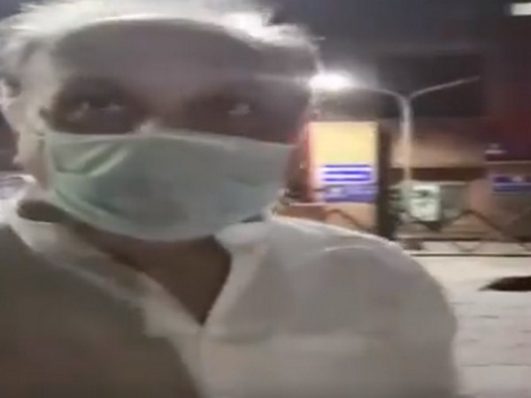 Naseem, a resident of Chooriwalan, tested positive for coronavirus. Photo/ANI