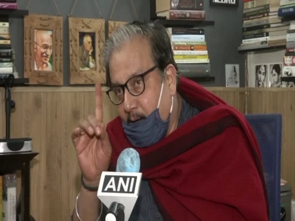 RJD leader Manoj Jha speaking to ANI in New Delhi on Saturday. Photo/ANI