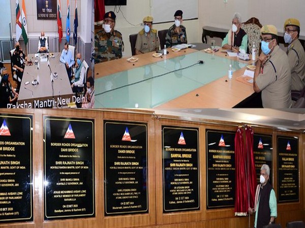 Visuals from the meeting held on Monday. Photo/DIPR, Jammu and Kashmir