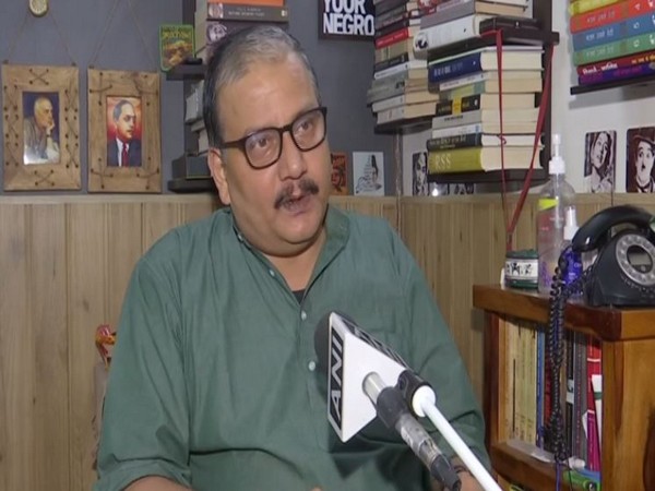 Manoj Jha, Member of Rajya Sabha during an exclusive interview with ANI.