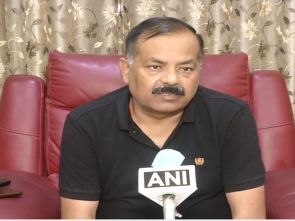 Manoj Shukla, brother of late Santosh Shukla speaking to ANI in Kanpur. (Photo/ANI)