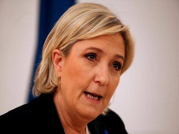Marine Le Pen, leader of the right-wing National Rally party