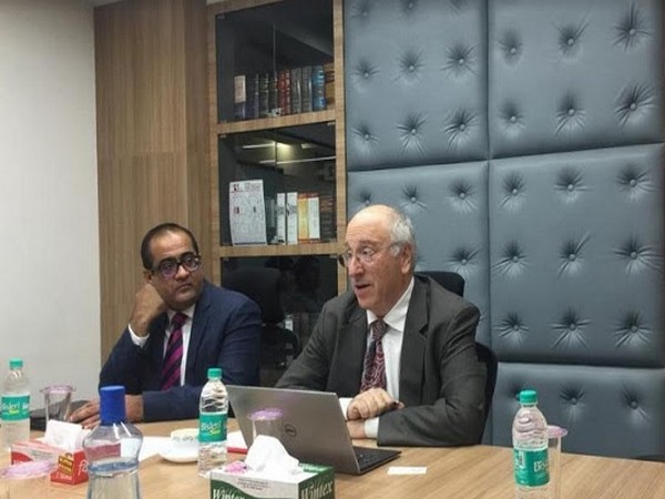 Right-Left Mark Bravin & Senior Advocate, Gaurav Pachnanda at NPAC Delhi