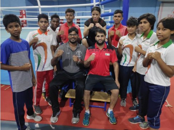 Mary Kom undergoes rigorous training with her team 