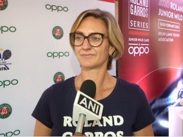 Former tennis player Mary Pierce