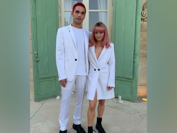 Reuben Selby and Maisie Williams, Image courtesy: Instagram