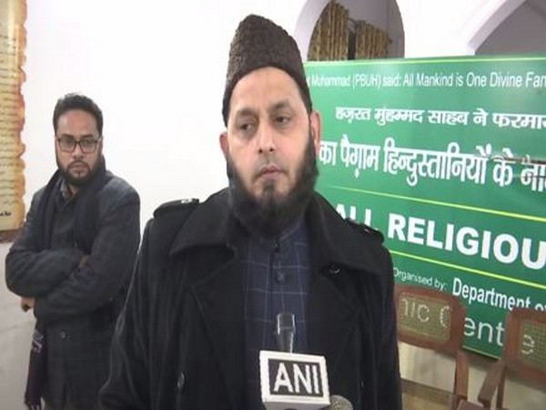 AIMPLB executive member Khalid Rasheed Firangi Mahali speaking to ANI on Thursday.