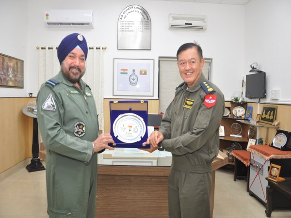 General Maung Maung Kyaw, Commander-in-Chief (Air) of the Republic of the Union of Myanmar, visited Air Force Station Pune
