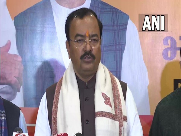 Uttar Pradesh Deputy Chief Minister Keshav Prasad Maurya (Photo/ANI)