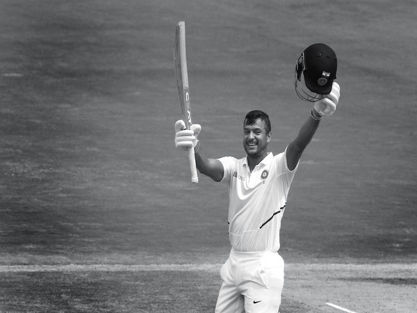 Mayank Agarwal smashes his first double century in Test (Photo: BCCI's Twitter)