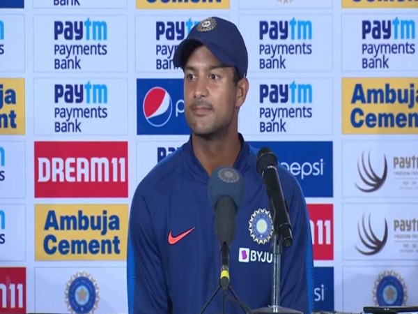 Karnataka batsman Mayank Agarwal 