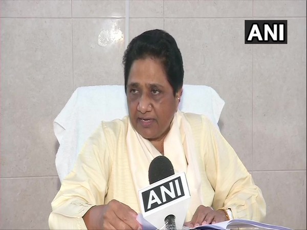 BSP chief Mayawati speaking to ANI in New Delhi on Tuesday. Photo/ANI