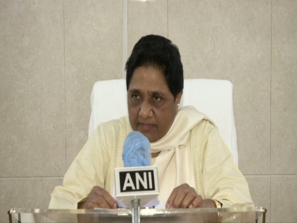 BSP chief Mayawati speaking to ANI in New Delhi on Saturday. Photo/ANI