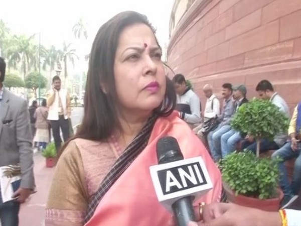 BJP MP Meenakshi Lekhi speaking to ANI in New Delhi on Thursday. Photo/ANI