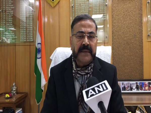 Additional Director General of Police (ADG) Prashant Kumar talking to ANI in Meerut, UP on Saturday. Photo/ANI