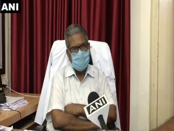 Dr SK Garg, Principal, Lala Lajpat Rai Medical College, Meerut speaking to ANI in Meerut on Saturday. Photo/ANI