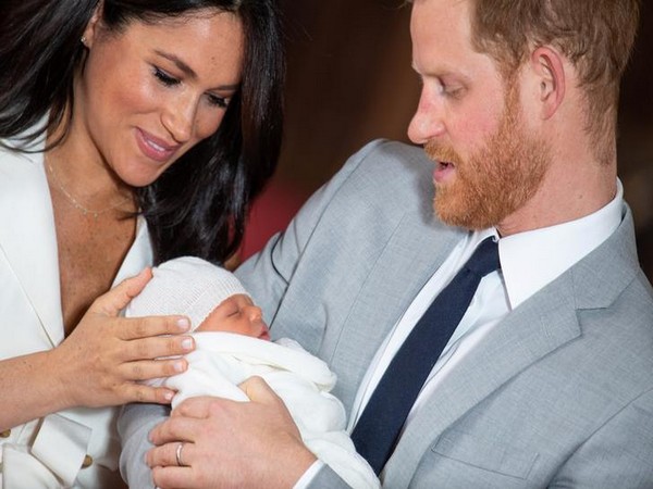 Meghan Markle and Prince Harry with son Archie
