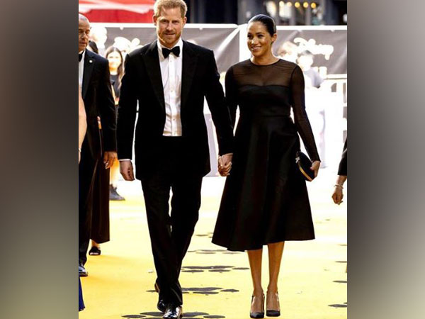 Meghan Markle with Prince Harry at 'The Lion King' London premiere (Image Courtesy: Instagram)