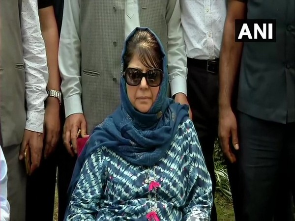 PDP leader Mehbooba Mufti. File photo/ANI