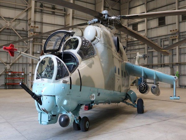 Mi-24 attack helicopters (File photo)