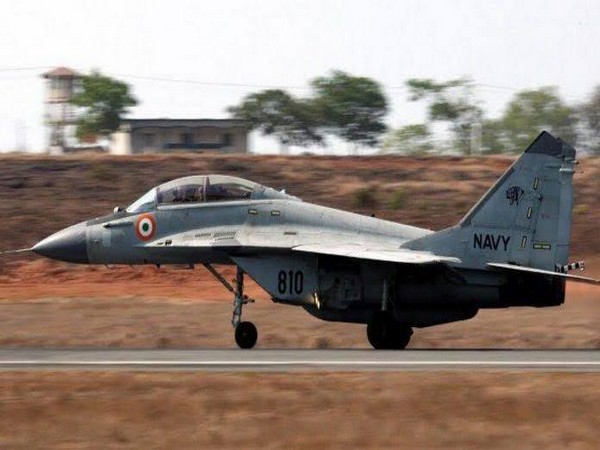 File photo of a MiG-29K naval fighter aircraft