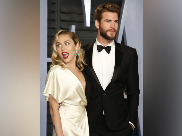 Singer Miley Cyrus and actor Liam Hemsworth