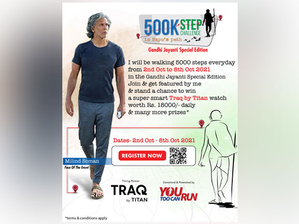 500K Step Challenge by You Too Can Run draws inspiration from Mahatma Gandhi's Dandi Salt March and already has 2000 participants registered