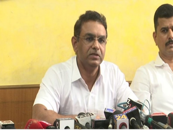 Milind Bharambe addressing a press conference in Mumbai on Tuesday. 