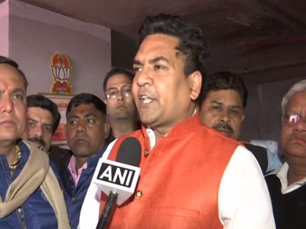 BJP leader Kapil Mishra speaking to ANI in New Delhi on Monday. Photo/ANI