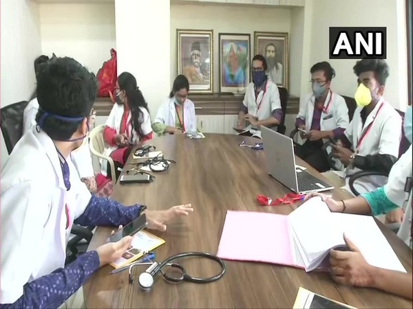 The team of 'Mission Vishwas' in Nagpur, which is formed to help counsel COVID-19 patients and their family members, and in contact-tracing.