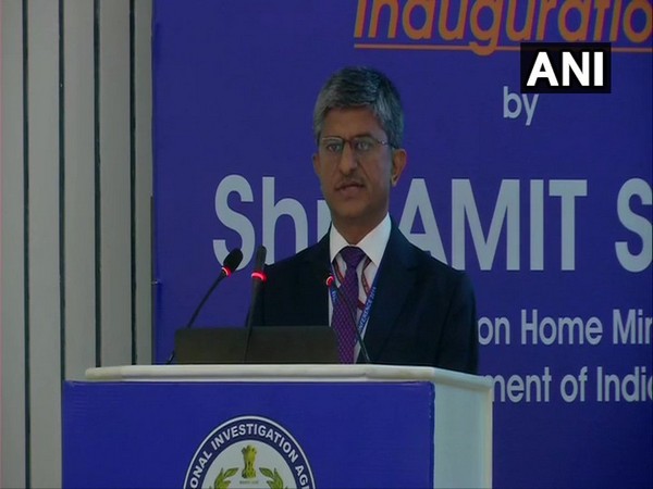 NIA IG Alok Mittal at the inaugural day of NIA conference in New Delhi. Photo/ANI