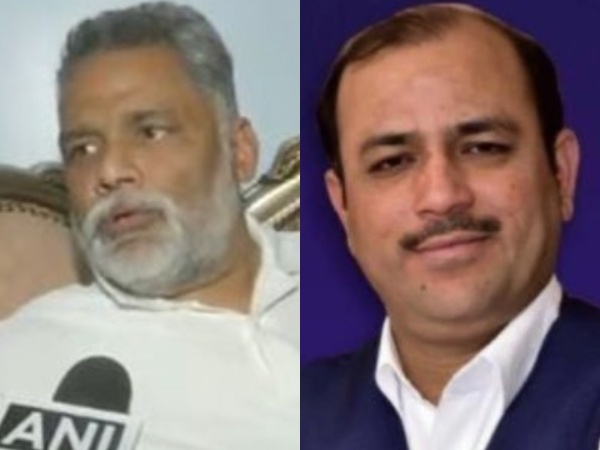 Pappu Yadav and Danish Ali joined Congess on Wednesday (Photo/ANI)