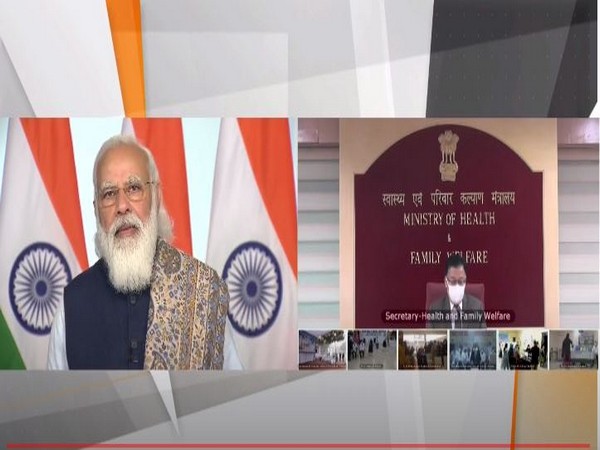 PM Narendra Modi launching India's vaccination drive against the novel coronavirus via video conferencing on Saturday.