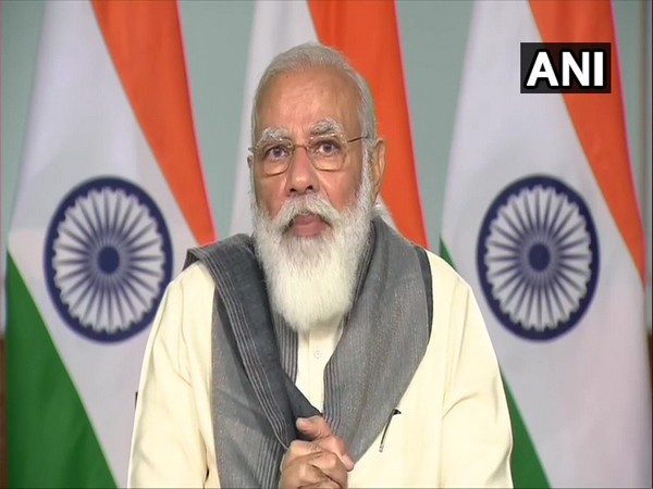 Prime Minister Narendra Modi speaking during meeting with chief ministers on Tuesday. [Photo/ANI]